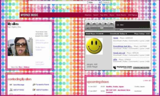 Lilly Allen MySpace 2006